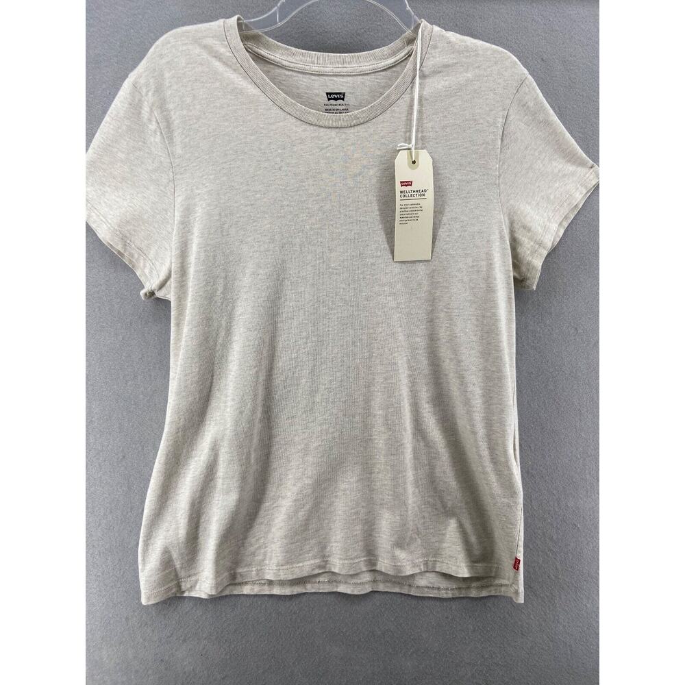 NWT LEVI'S T-shirt‎ Mens XL Levi Strauss Logo Cotton Well Thread Collection